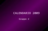 Calendario 2009 - Gruppo 2