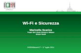 Wi-Fi e sicurezza. Intervento di Marinella Scarico.
