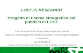 LOST IN RESEARCH - Progetto di ricerca etnografica sui pubblici di LOST