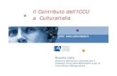 CulturaItalia - Il Contributo dell’ICCU a CulturaItalia