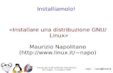 Installare GNU/Linux (Ubuntu)