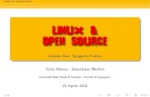 Linux & Open Source : Lezione Due Pratica