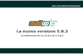 Novità in MailUp 5.8.3