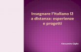 Insegnare l'italiano L2 a distanza: esperienze e progetti
