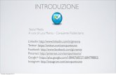 Introduzione ai Social Media. Foursquare. A cura di Luca Menna.
