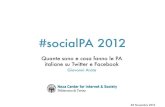 Presentazione #socialPA Nov12