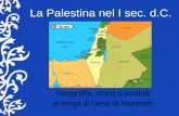 Palestina ai Tempi di Gesù - attività in classe