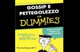 Parmacamp: Gossip for dummies