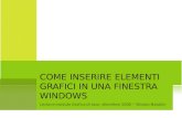 Come Inserire Elementi Grafici In Una Finestra Windows