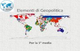 Elementi di Geopolitica