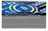 J-SugarCRM UserSync TechnicalGuide