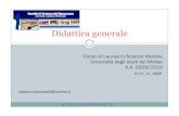 Unimol_Lezioni didattica generale 2009 11 10-11