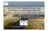Gli effetti ambientali del sistema di depurazione in Puglia alla luce dei dati ARPA