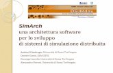 SimArch: un'architectura software per lo sviluppo di sistemi di simulatione distribuita
