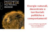 8. Energie naturali, decentrate e territoriali politiche_stili_di_vita