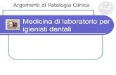 Igienisti Dentali Introduzione Patologia Clinica