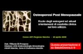 Osteoporosi post menopausale
