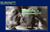 Alzheimer , medicina generale, qualità 2012