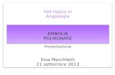 Marchitelli E. Presentazione Embolia polmonare. ASMaD 2013