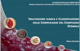 Valutazione clinica e classificazione delle complicanze del complesso stomale