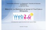 Seminario "Web 2.0 per la Statistica"