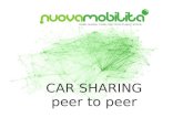 Car Sharing Peer ti Peer - Nuova Mobilità