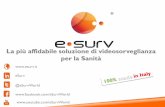 eSurv: la soluzione di videosorveglianza intelligente per la sanità pubblica e privata.
