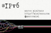 IPv6 pitch at Festival della Tecnologia ICT, Milano 18 Sept 2013