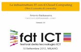 festival ICT 2013: Le infrastrutture IT con il Cloud Computing oltre il concetto di commodity