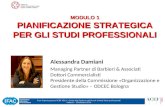 Alessandra Damiani - Pianificazione strategica per lo StudioProfessionale - Padova, 28/10/2014