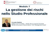 Corrado Baldini - La Gestione dei rischi nello studio professionale