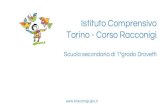 IC Torino-Corso Racconigi Presentazione Scuola secondaria 1° grado
