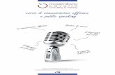 Comunicazione efficace: programma del corso di public speaking