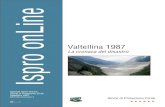 Valtellina 1987 - La cronaca del disastro