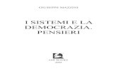 Giuseppe Mazzini - I sistemi e la democrazia  Pensieri