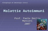 Autoimmunit e AEA 2007