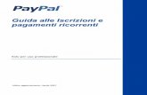 Manuale Paypal