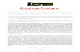 ProShow Producer 3 Photodex MANUALE ITALIANO