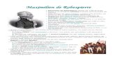 Sintesi personaggi - Robespierre, Hebert, Sieyès, Marat