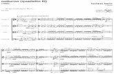 Berio - Notturno (String Quartet - 1993)
