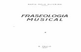 Oliveira, Sofia Melo - Fraseologia Musical