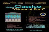 Opuscolo di presentazione del Liceo Classico "Giovanni Prati" di Trento