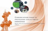 Comunicazione radio in protezione civile e emergenze