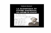 La Scomparsa Di Ettore Majorana_un Affare Di Stato - Di Umberto Bartocci