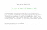 (eBook - ITA - NARR) Tabucchi Antonio - Il Filo Dell'Orizzonte