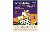 Programma Concerti Villa Guariglia 2011