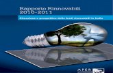 rapporto rinnovabili APER 2010-2011