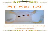 Mini MeiTai - Come cucire un mei tai per bambole
