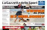 Gazzetta dello Sport - 18/01/2012