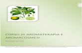 Corso di Aromaterapia e Aromacosmesi